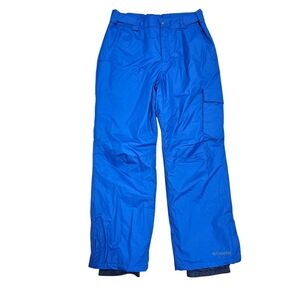 Columbia Snow Pants Marine Blue Size Medium